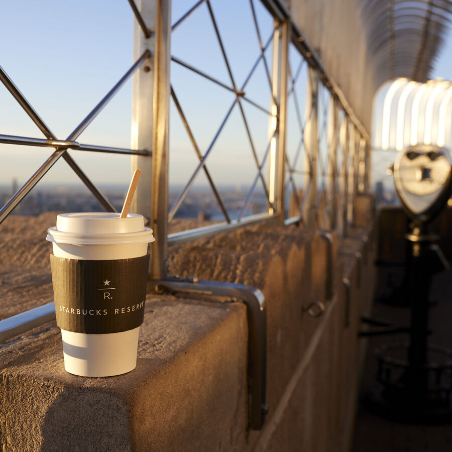 Starbucks Reserve Coffee on the Empire State Building Observation Deck